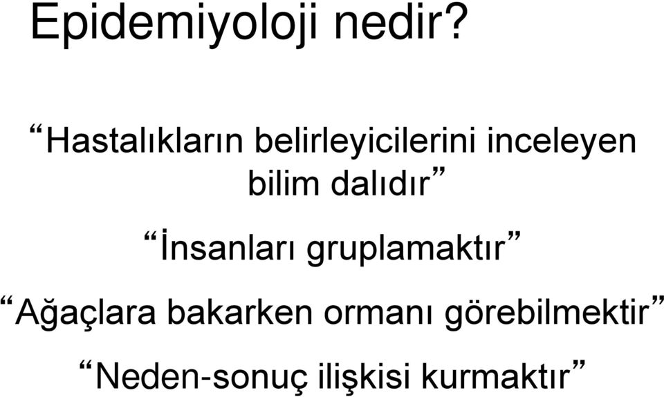 bilim dalıdır İnsanları gruplamaktır