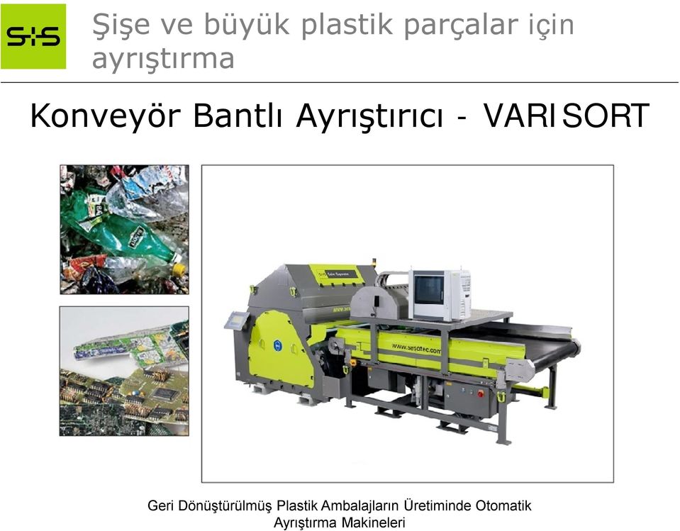 ayrıştırma Konveyör