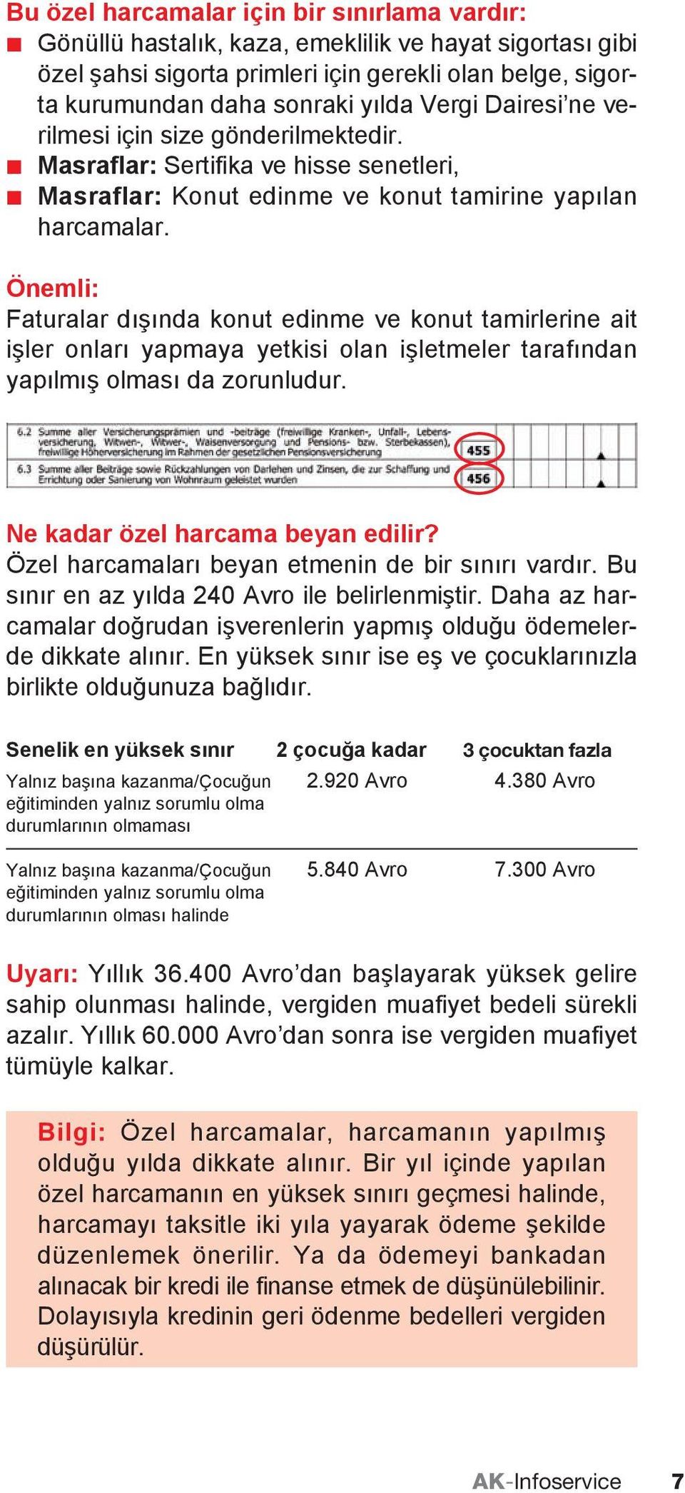 Önemli: Faturalar dışında konut edinme ve konut tamirlerine ait işler onları yapmaya yetkisi olan işletmeler tarafından yapılmış olması da zorunludur. Ne kadar özel harcama beyan edilir?