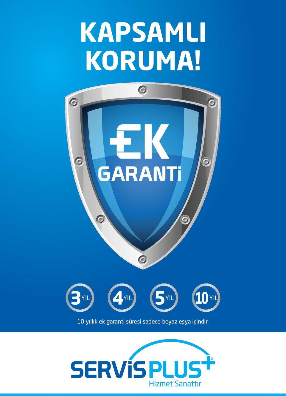 10 10 yıllık ek garanti