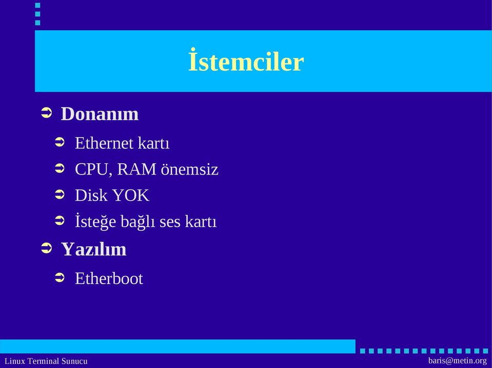 önemsiz Disk YOK İsteğe