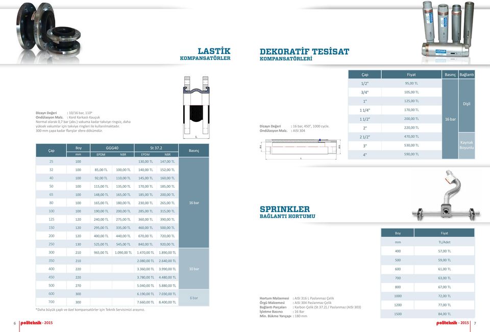 NBR EPDM NBR 100 130,00 TL 147,00 TL 100 85,00 TL 100,00 TL 140,00 TL 152,00 TL 100 92,00 TL 110,00 TL 145,00 TL 160,00 TL 100 115,00 TL 135,00 TL 170,00 TL 185,00 TL 100 148,00 TL 165,00 TL 185,00