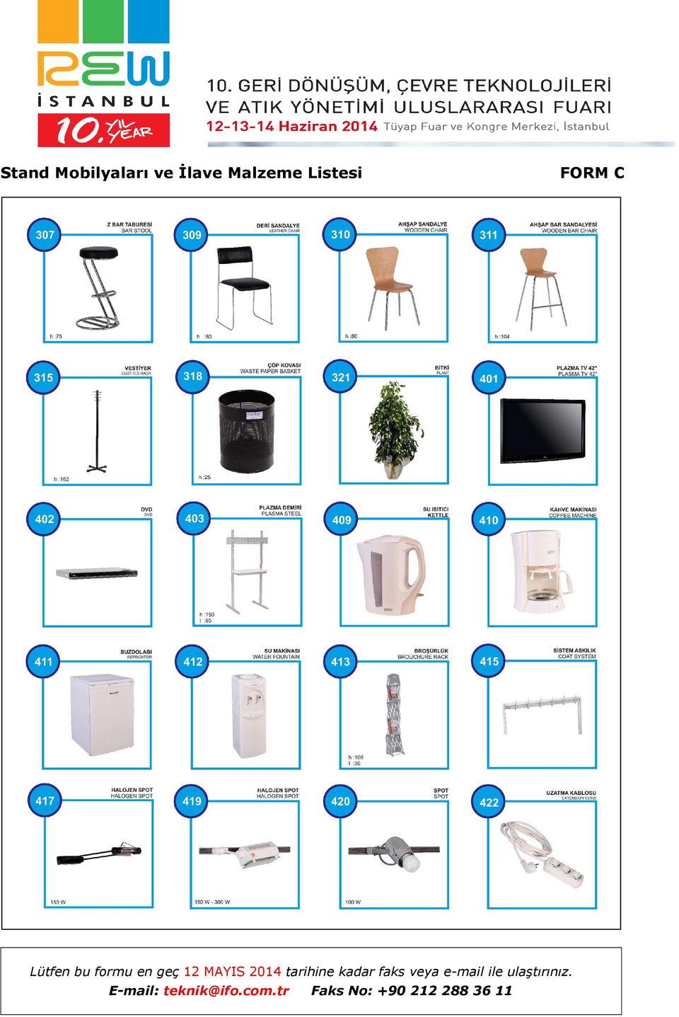 FORM C E-mail: teknik@ifo.