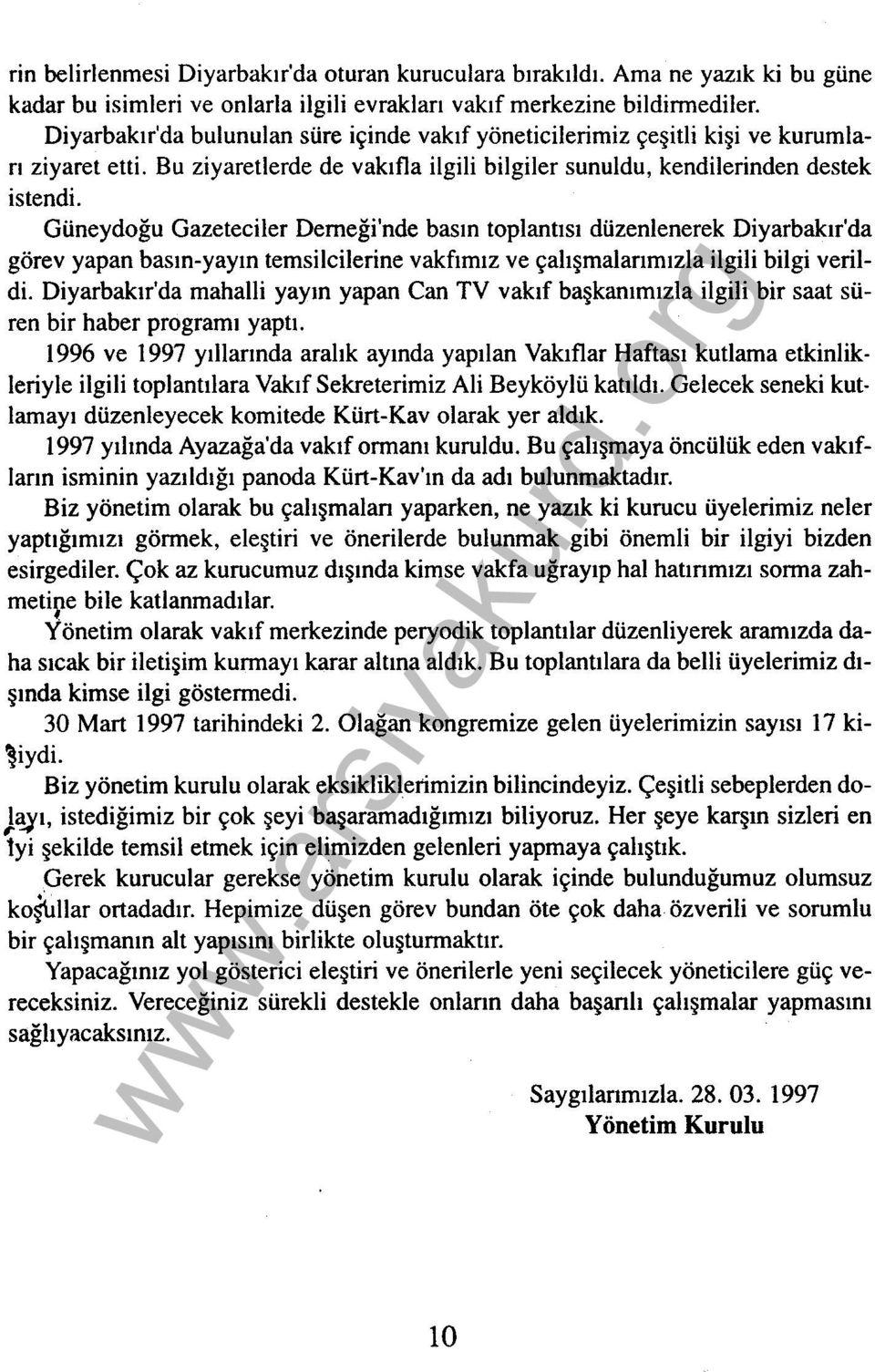 Güneydoğu Gazeteciler Derneği'nde basın toplantısı düzenlenerek Diyarbakır'da görev yapan basın-yayın temsilcilerine vakfımız ve çalışmalarımızia ilgili bilgi verildi.