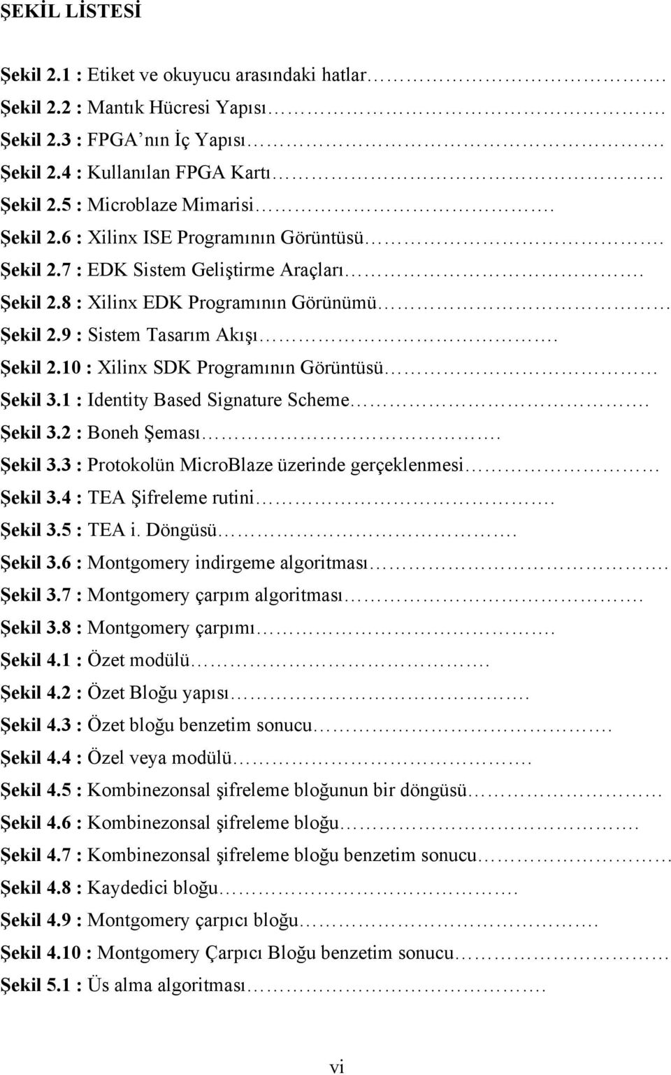 1 : Identity Based Signature Scheme. Şekil 3.2 : Boneh Şeması. Şekil 3.3 : Protokolün MicroBlaze üzerinde gerçeklenmesi Şekil 3.4 : TEA Şifreleme rutini. Şekil 3.5 : TEA i. Döngüsü. Şekil 3.6 : Montgomery indirgeme algoritması.