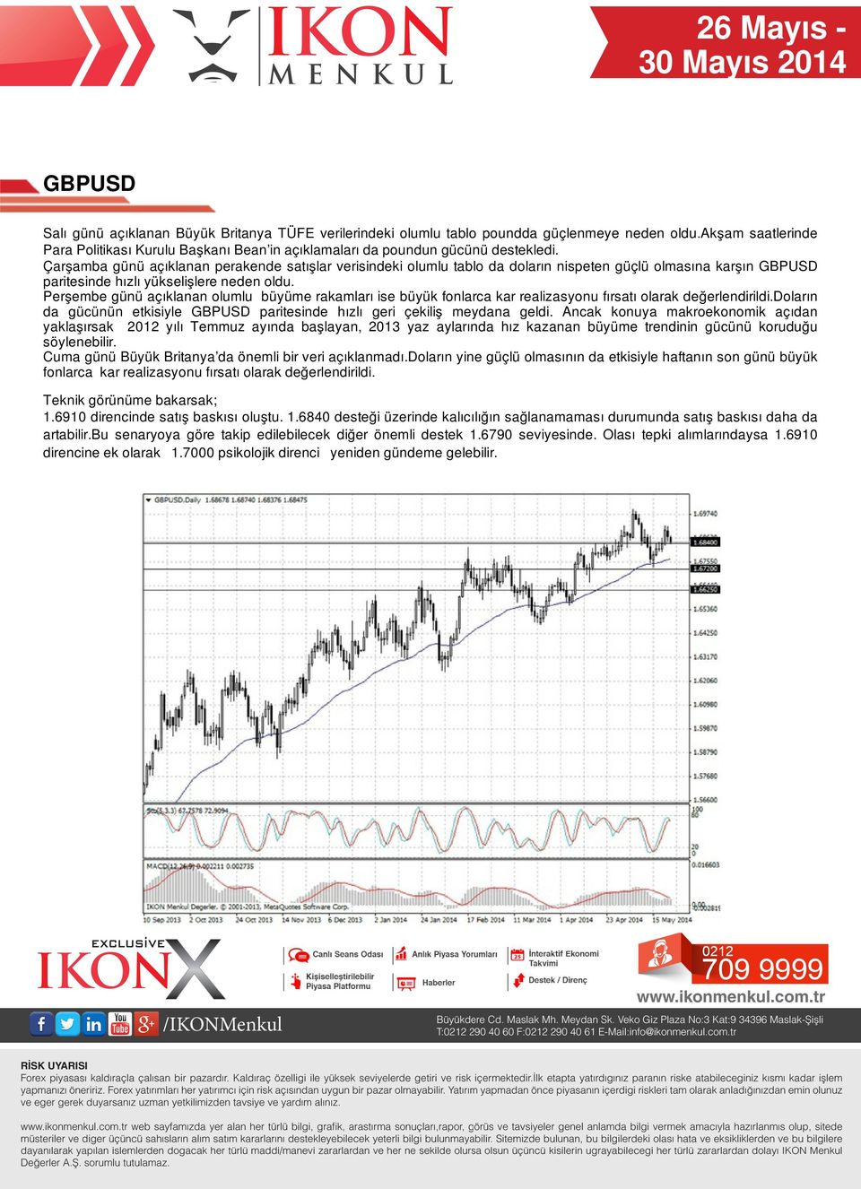 Çarşamba günü açıklanan perakende satışlar verisindeki olumlu tablo da doların nispeten güçlü olmasına karşın GBPUSD paritesinde hızlı yükselişlere neden oldu.