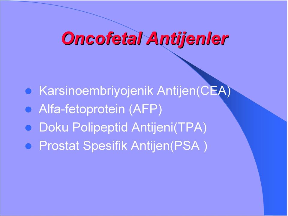 Alfa-fetoprotein (AFP) Doku