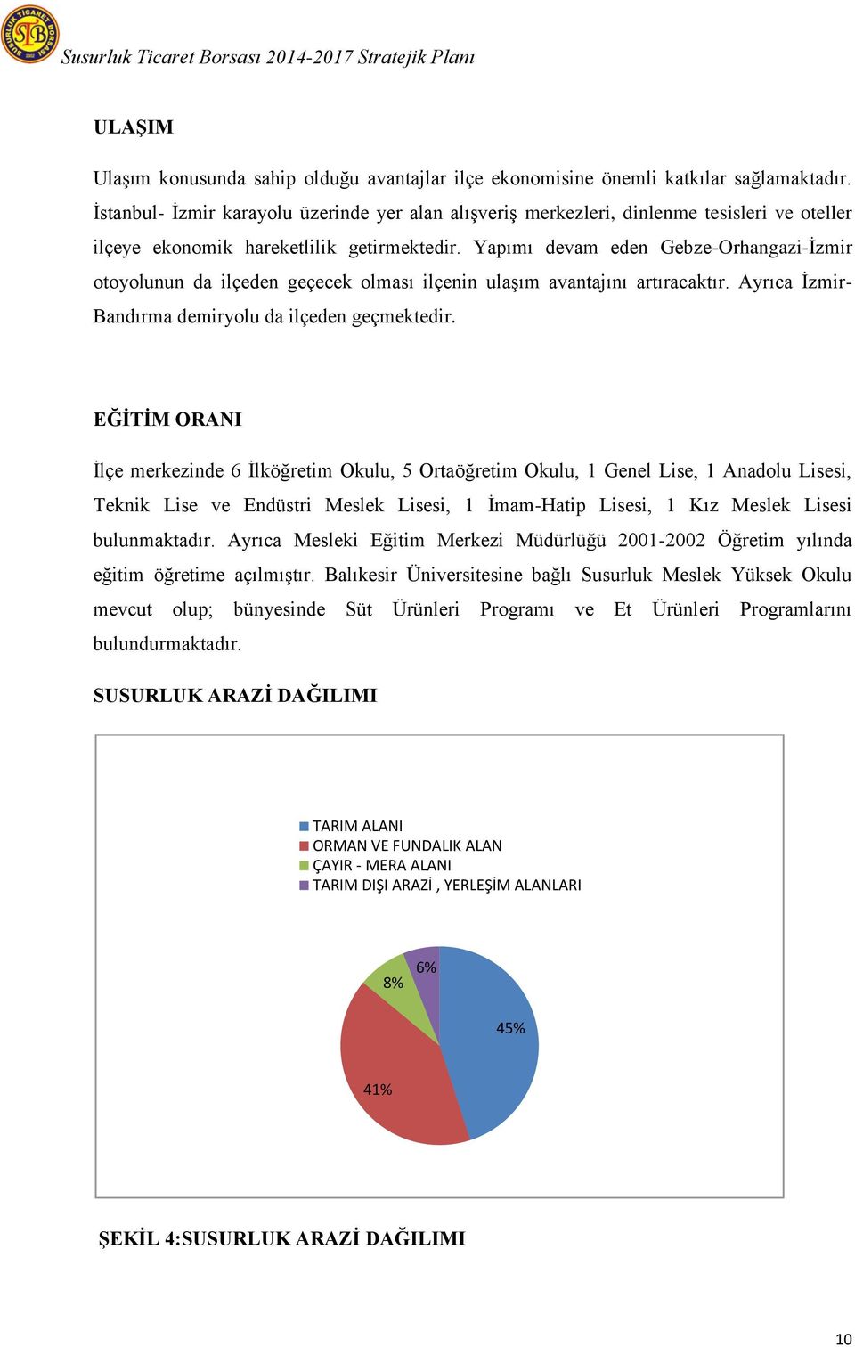 Yapımı devam eden Gebze-Orhangazi-Ġzmir otoyolunun da ilçeden geçecek olması ilçenin ulaģım avantajını artıracaktır. Ayrıca Ġzmir- Bandırma demiryolu da ilçeden geçmektedir.