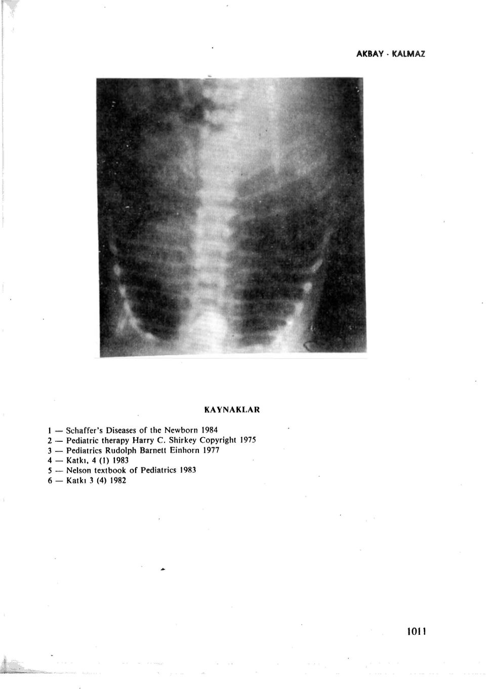 Shirkey Copyright l 975 3 - Pediatrics Rudolph Barnett Einhorn