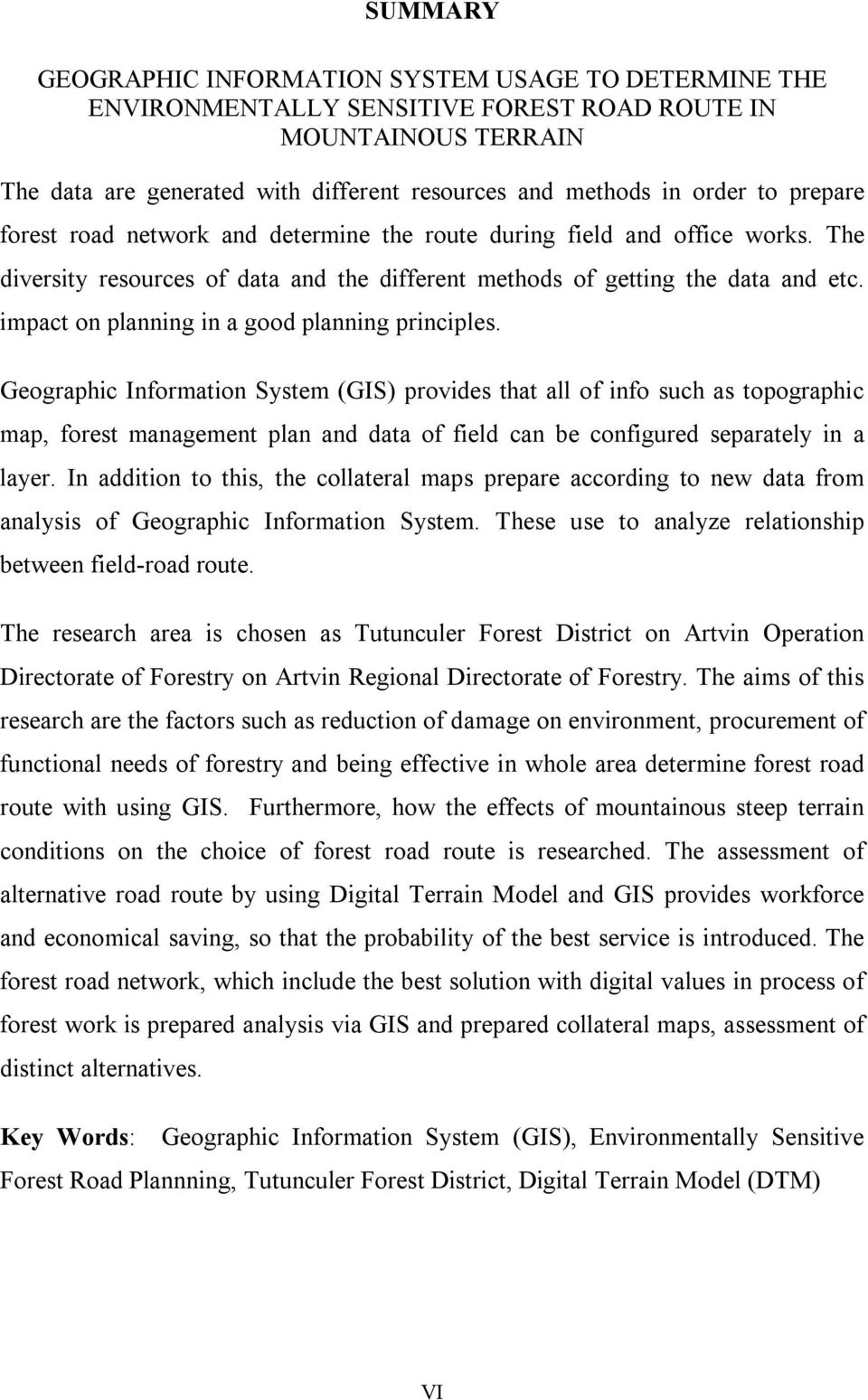 impact on planning in a good planning principles.