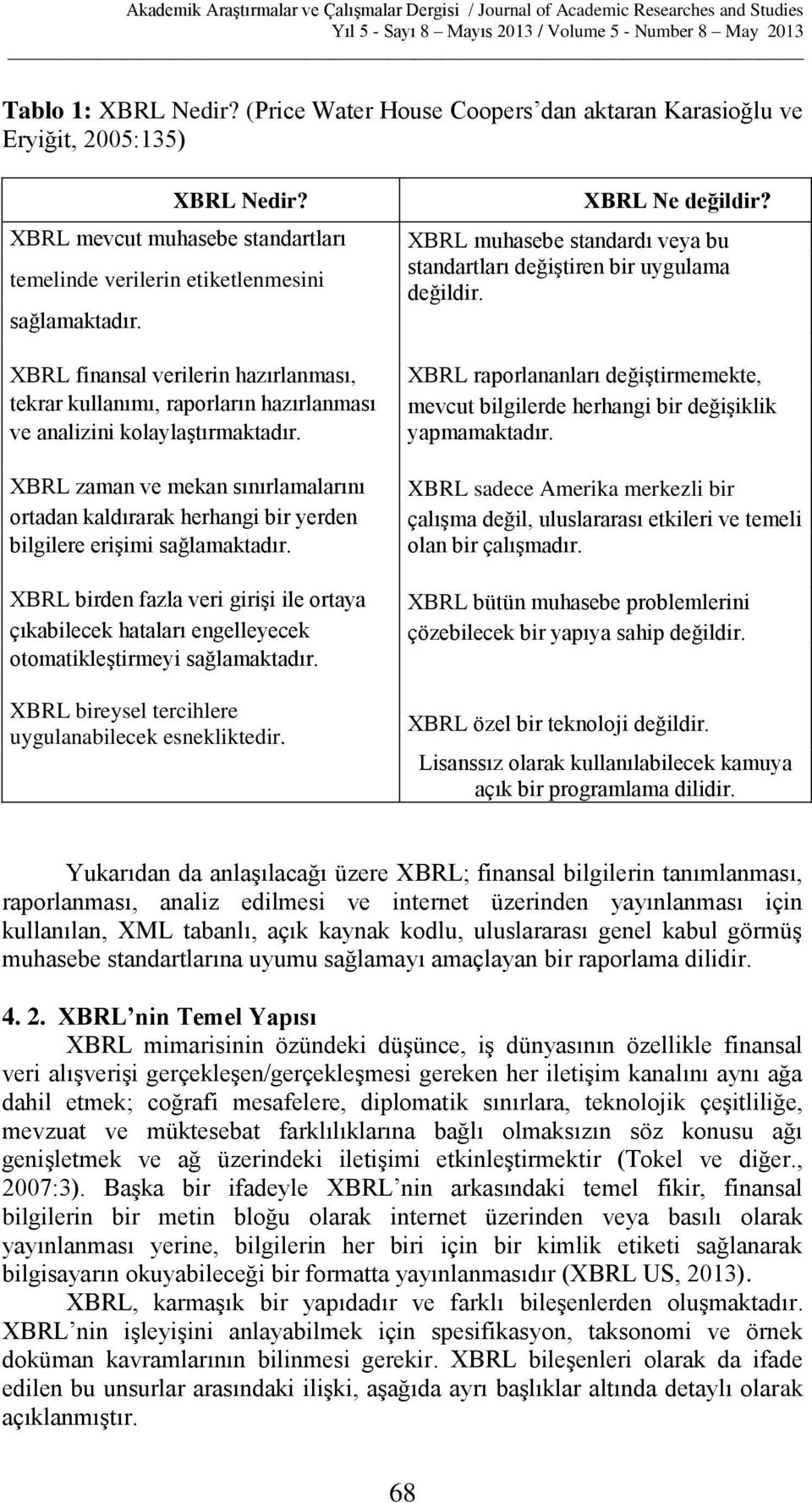 XBRL zaman ve mekan sınırlamalarını ortadan kaldırarak herhangi bir yerden bilgilere erişimi sağlamaktadır.