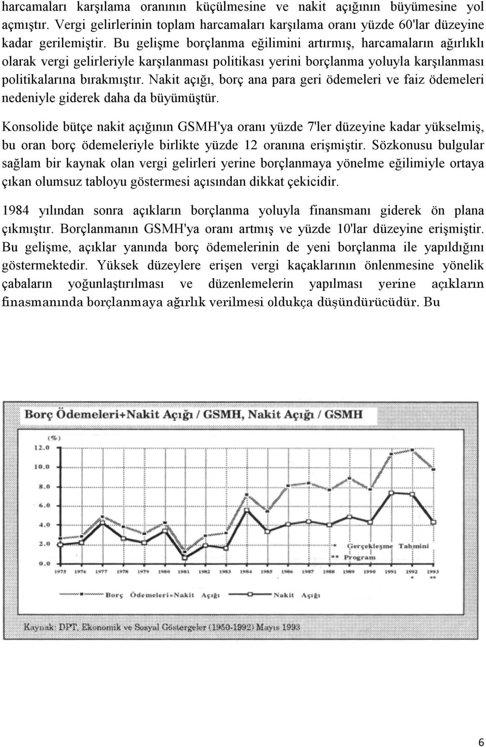 Nakit açığı, borç ana para geri ödemeleri ve faiz ödemeleri nedeniyle giderek daha da büyümüştür.