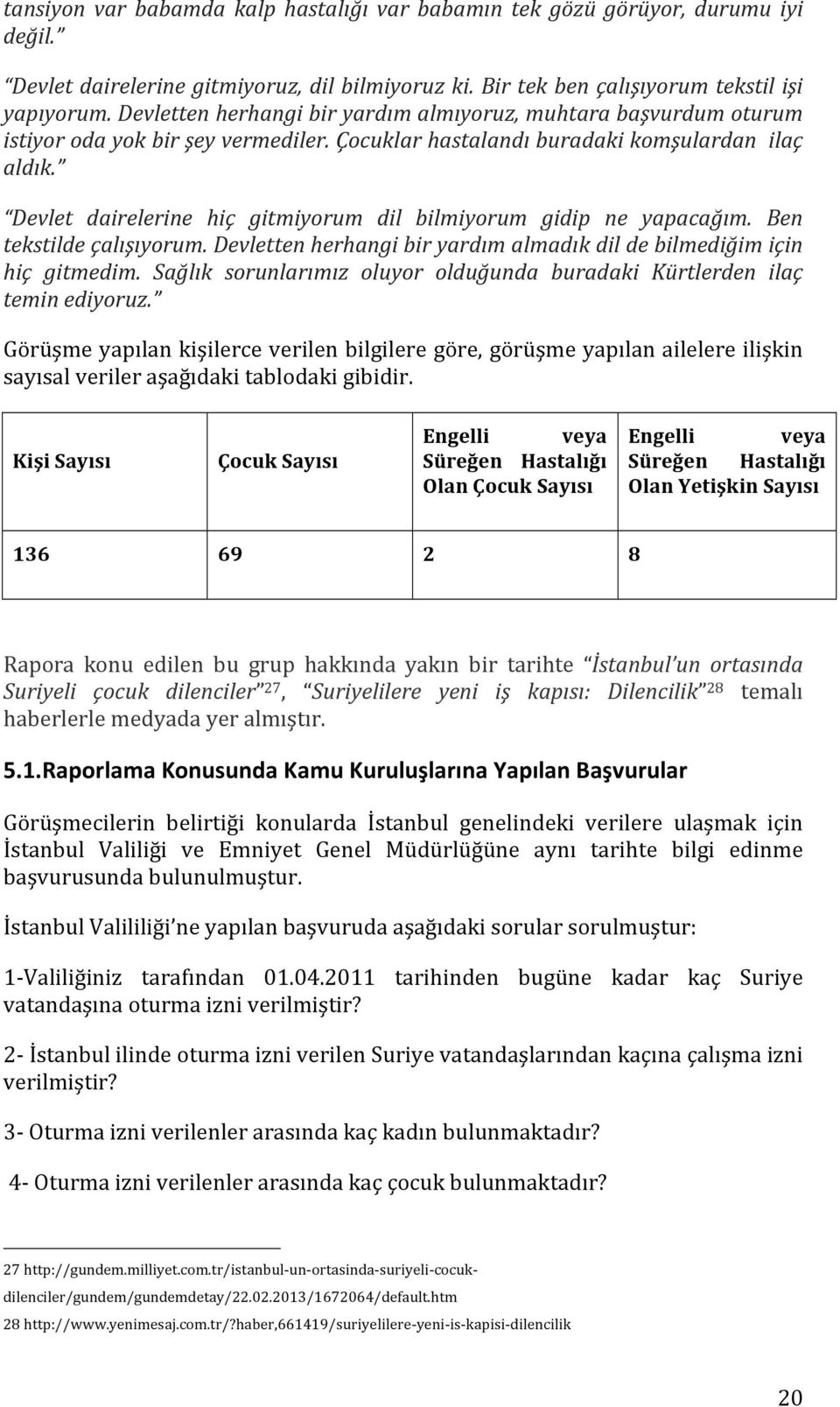 Devlet dairelerine hiç gitmiyorum dil bilmiyorum gidip ne yapacağım. Ben tekstilde çalışıyorum. Devletten herhangi bir yardım almadık dil de bilmediğim için hiç gitmedim.