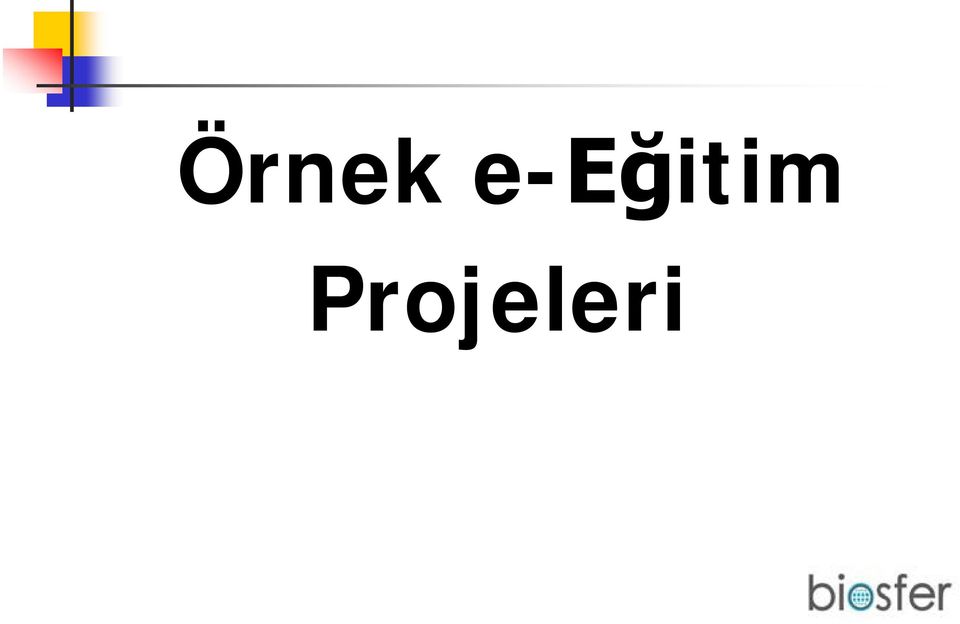 Projeleri