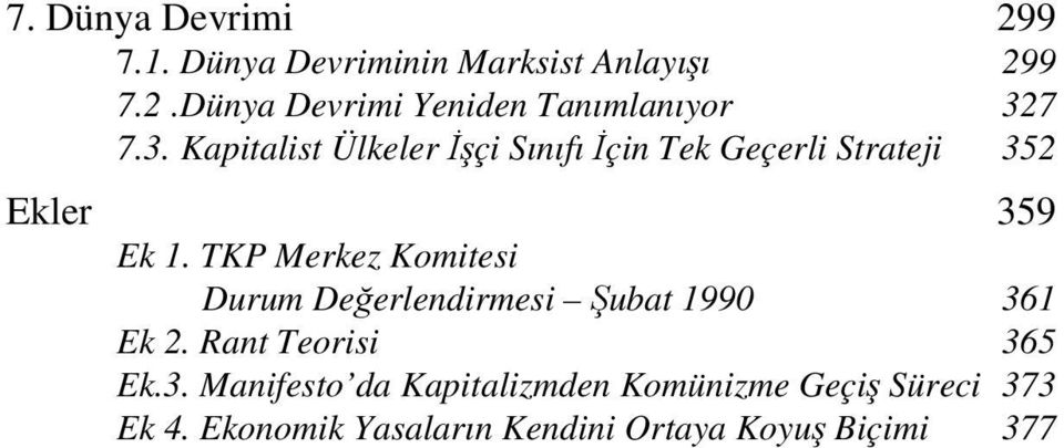 TKP Merkez Komitesi Durum Değerlendirmesi Şubat 1990 36