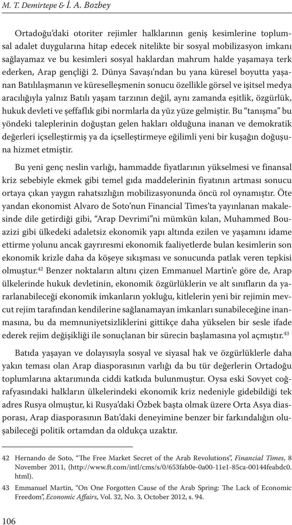 mahrum halde yaşamaya terk ederken, Arap gençliği 2.