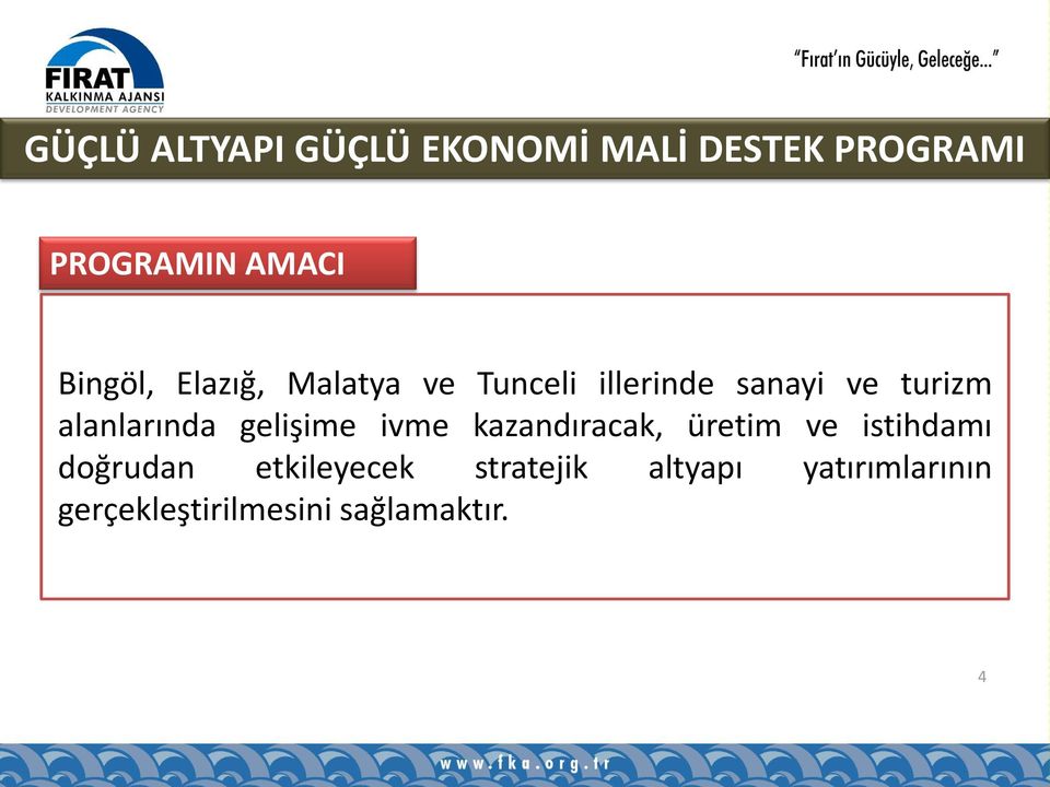 alanlarında gelişime ivme kazandıracak, üretim ve istihdamı doğrudan