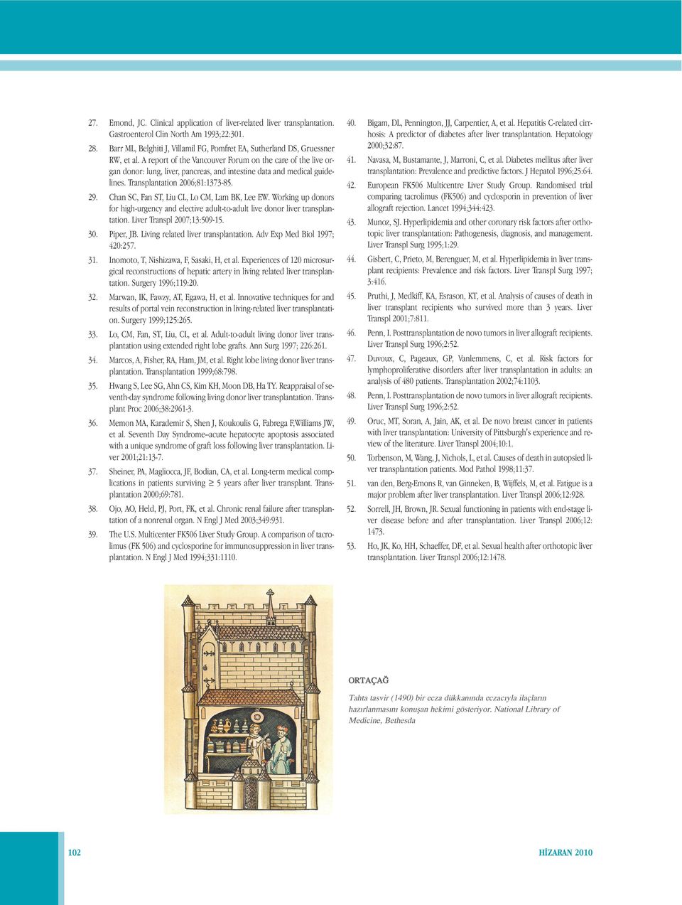 A report of the Vancouver Forum on the care of the live organ donor: lung, liver, pancreas, and intestine data and medical guidelines. Transplantation 2006;81:1373-85. 29.