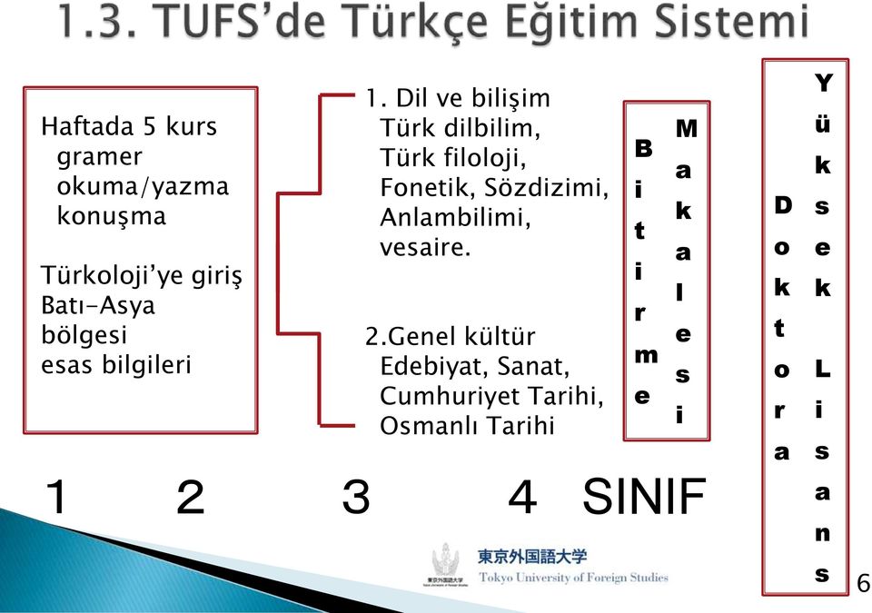 Dil ve bilişim Türk dilbilim, Türk filoloji, Fonetik, Sözdizimi, Anlambilimi,