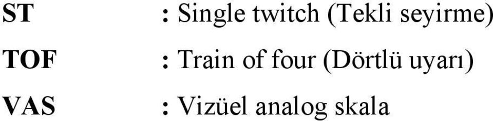 Train of four (Dörtlü