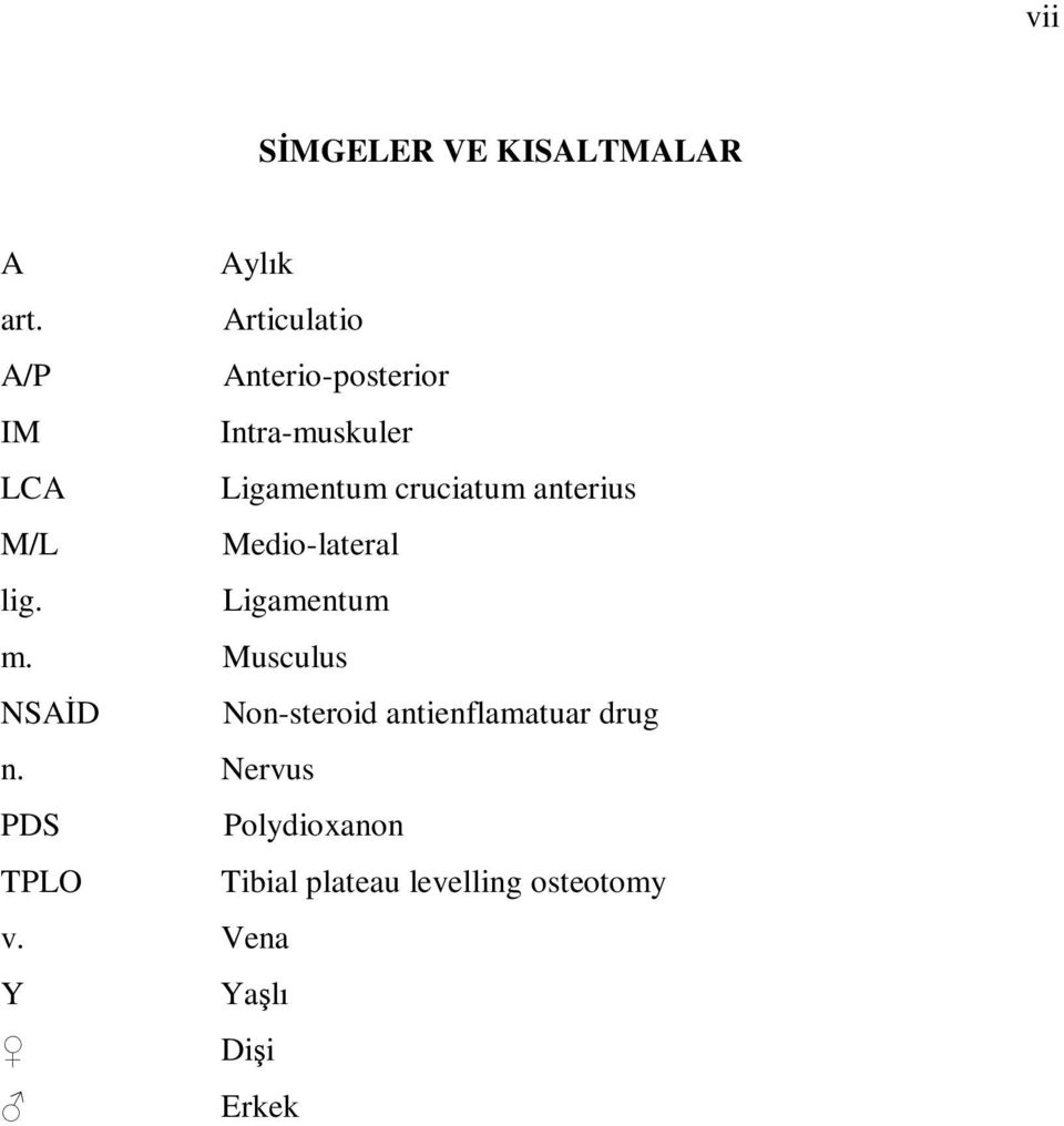 anterius M/L Medio-lateral lig. Ligamentum m.