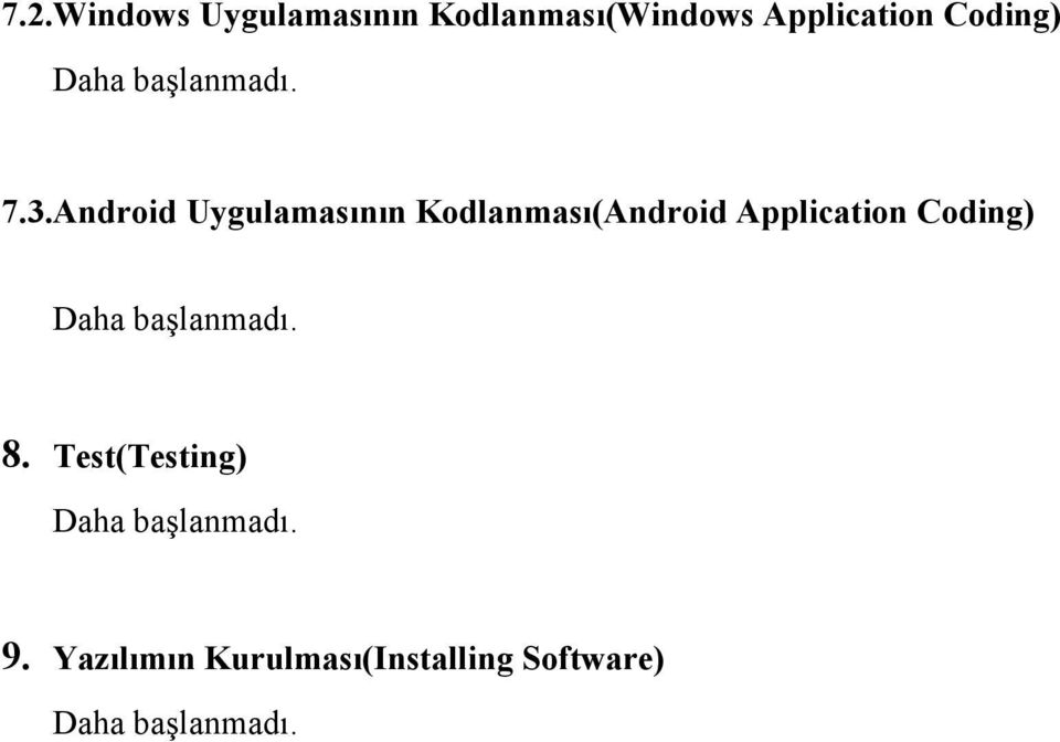 Android Uygulamasının Kodlanması(Android Application Coding)