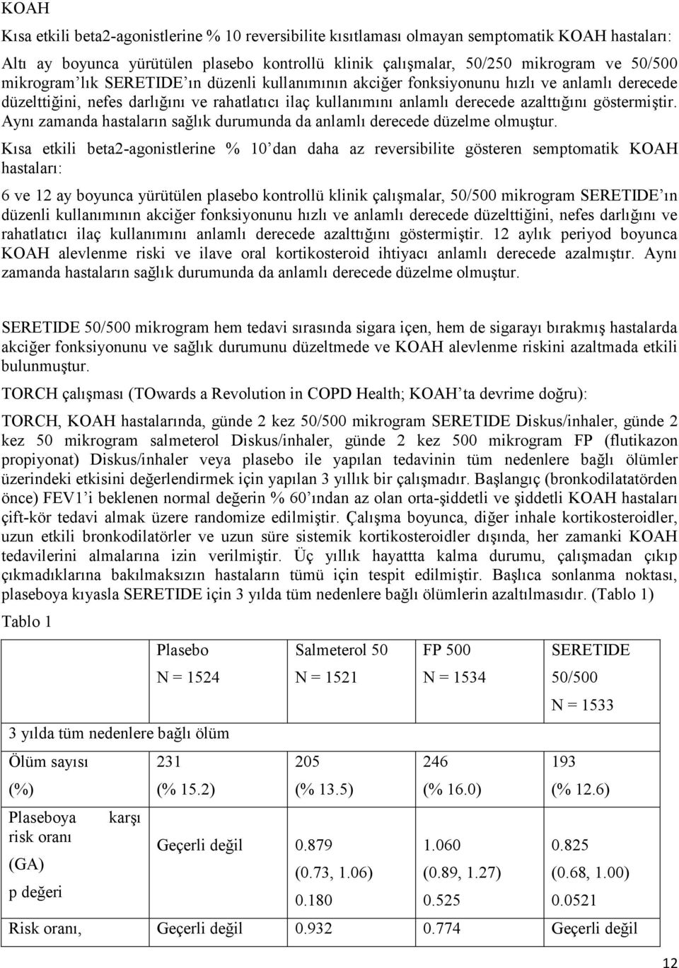 Aynı zamanda hastaların sağlık durumunda da anlamlı derecede düzelme olmuştur.