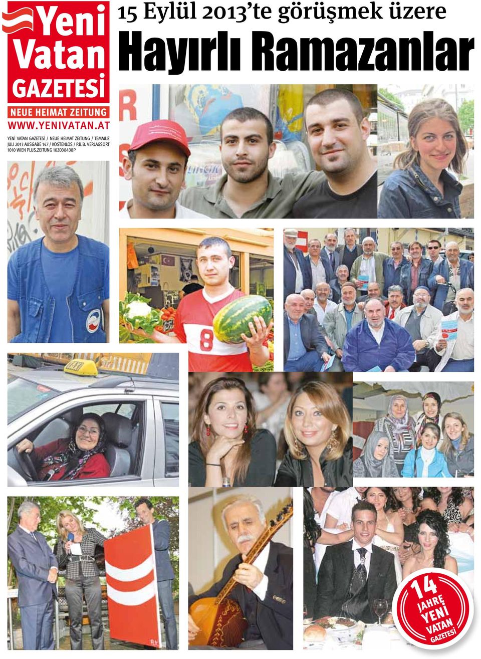 zeitung / TEmmuz juli 2013 AUSGABE 147 /