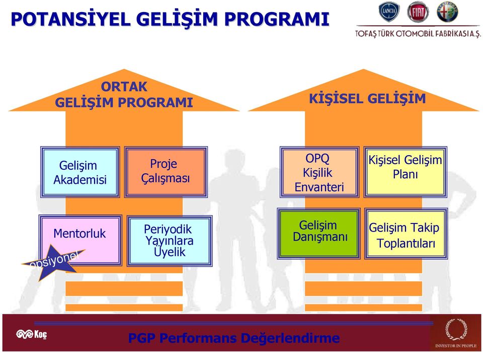 Kişisel Gelişim Planı Mentorluk opsiyonel Periyodik Yayınlara