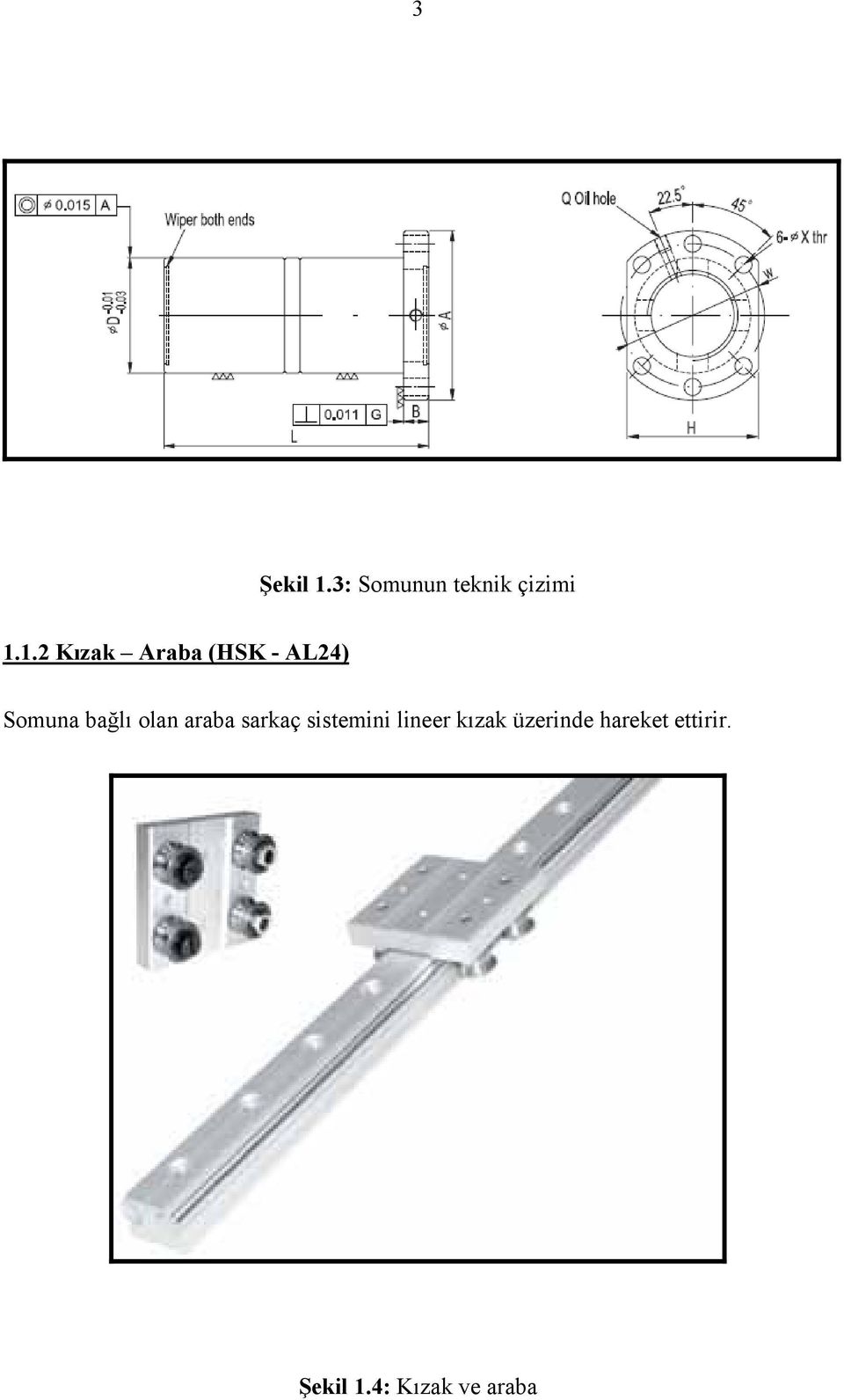 1.2 Kızak Araba (HSK - AL24) Somuna bağlı