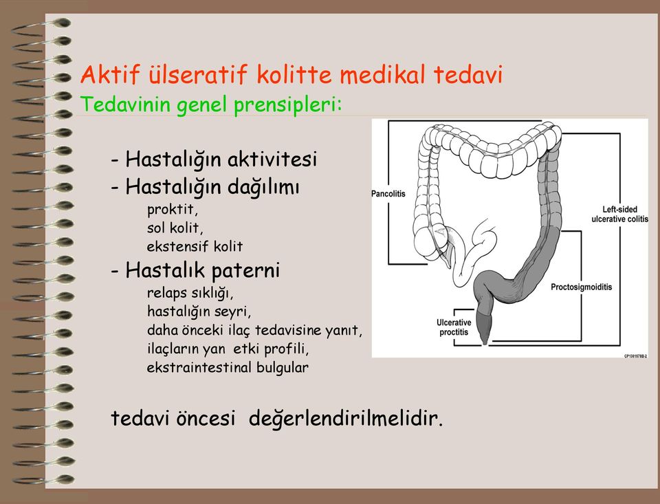 paterni relaps sıklığı, hastalığın seyri, daha önceki ilaç tedavisine yanıt,