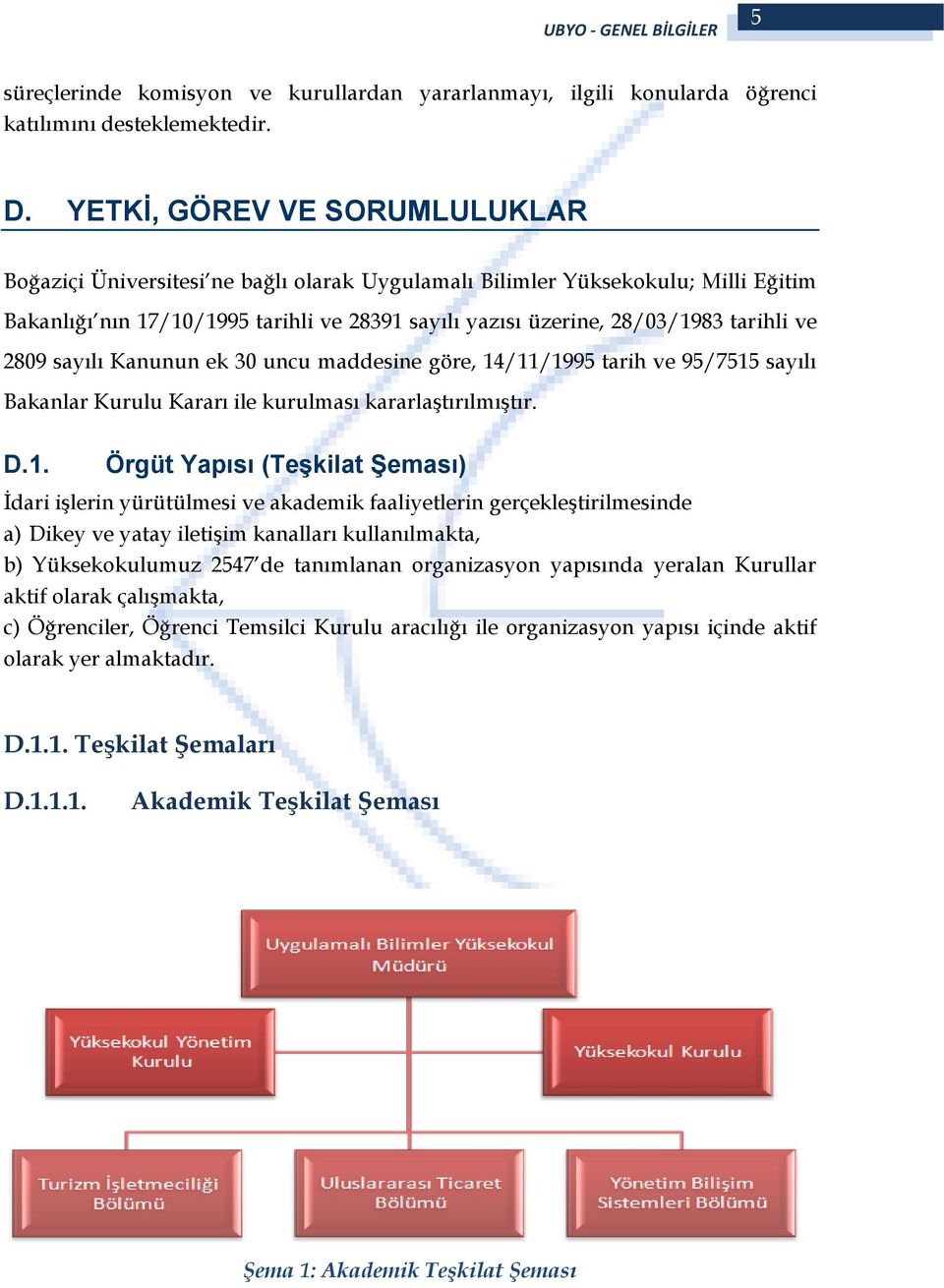 ve 2809 sayılı Kanunun ek 30 uncu maddesine göre, 14