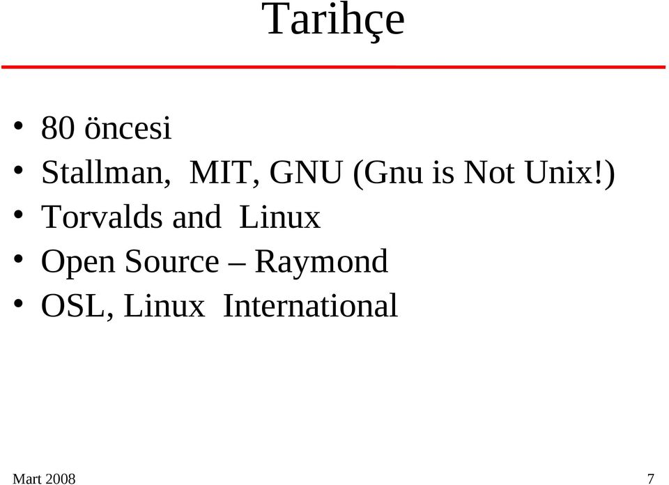 ) Torvalds and Linux Open Source