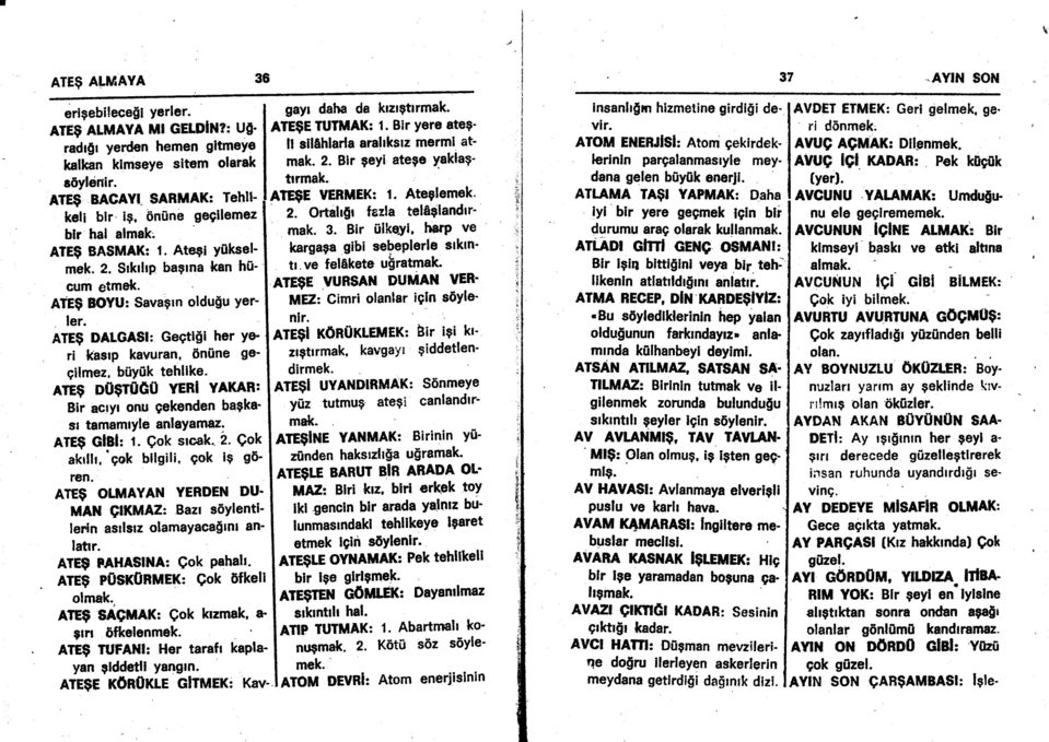 blr hal almak: mak. 3. Bir 0lkeYi, harp ve ATE$ BASMAK: l. Ategi Y0kselmek. 2. SrkrhP bagtna kan hii' tr.