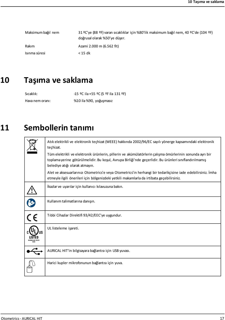 hakkında 2002/96/EC sayılı yönerge kapsamındaki elektronik teçhizat.