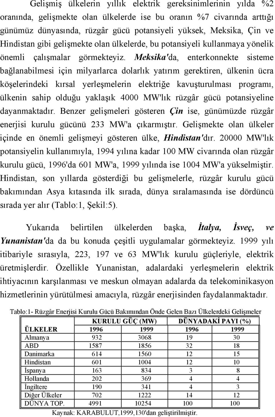 Meksika'da, enterkonnekte sisteme bağlanabilmesi için milyarlarca dolarlık yatırım gerektiren, ülkenin ücra köşelerindeki kırsal yerleşmelerin elektriğe kavuşturulması programı, ülkenin sahip olduğu