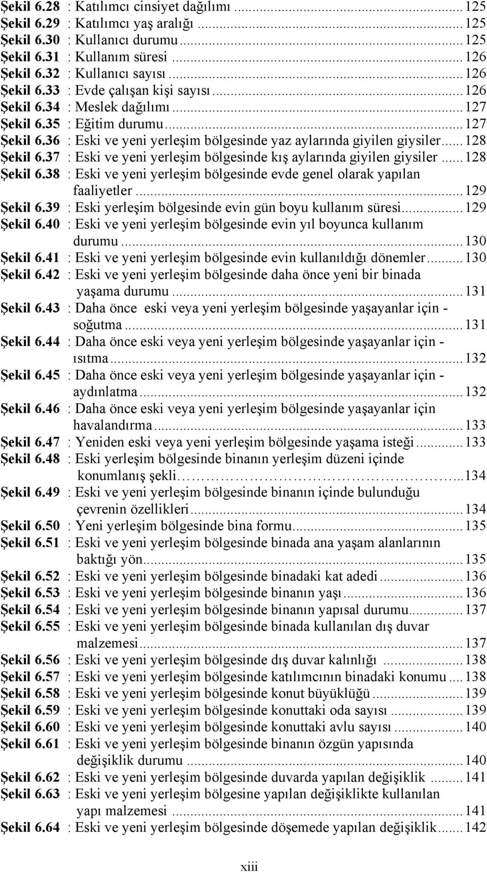 37 : Eski ve yeni yerleşim bölgesinde kış aylarında giyilen giysiler...128 Şekil 6.38 : Eski ve yeni yerleşim bölgesinde evde genel olarak yapılan faaliyetler...129 Şekil 6.