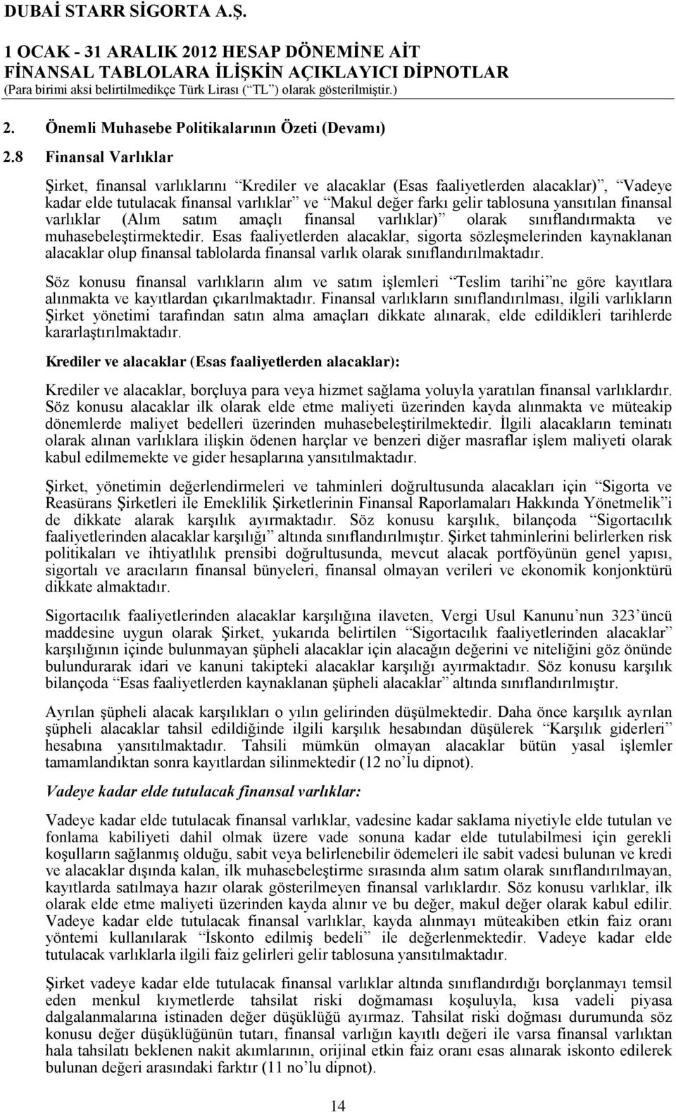 yansıtılan finansal varlıklar (Alım satım amaçlı finansal varlıklar) olarak sınıflandırmakta ve muhasebeleştirmektedir.