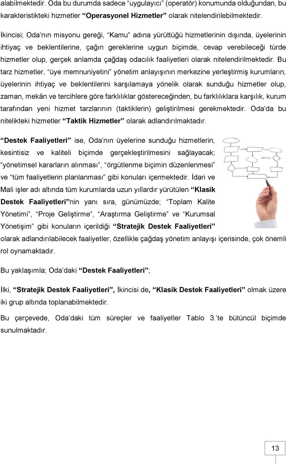 anlamda çağdaş odacılık faaliyetleri olarak nitelendirilmektedir.