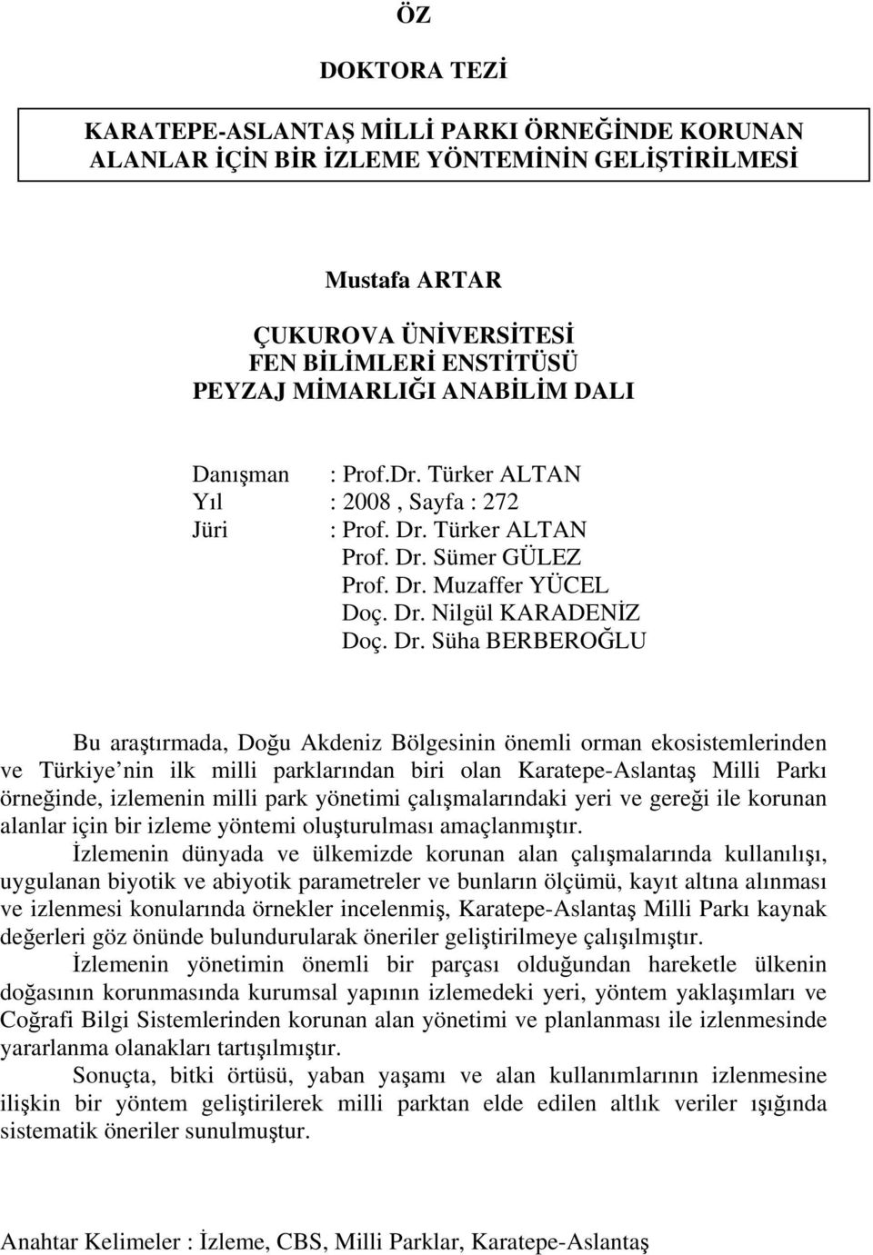 Türker ALTAN Prof. Dr.