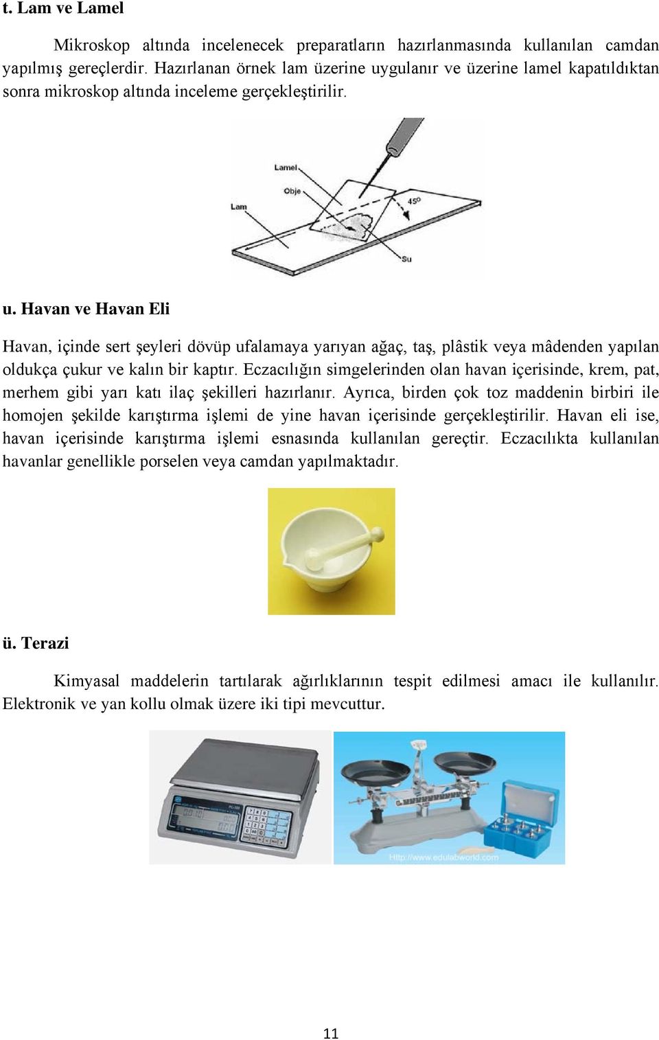 Eczacılığın simgelerinden olan havan içerisinde, krem, pat, merhem gibi yarı katı ilaç şekilleri hazırlanır.