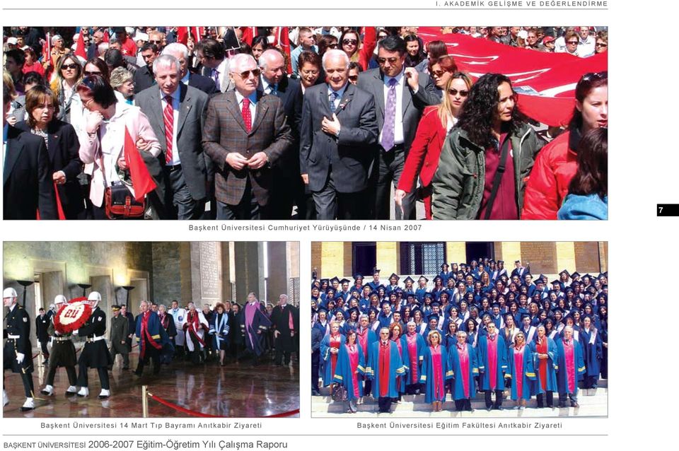 Başkent Üniversitesi 14 Mart Tıp Bayramı Anıtkabir