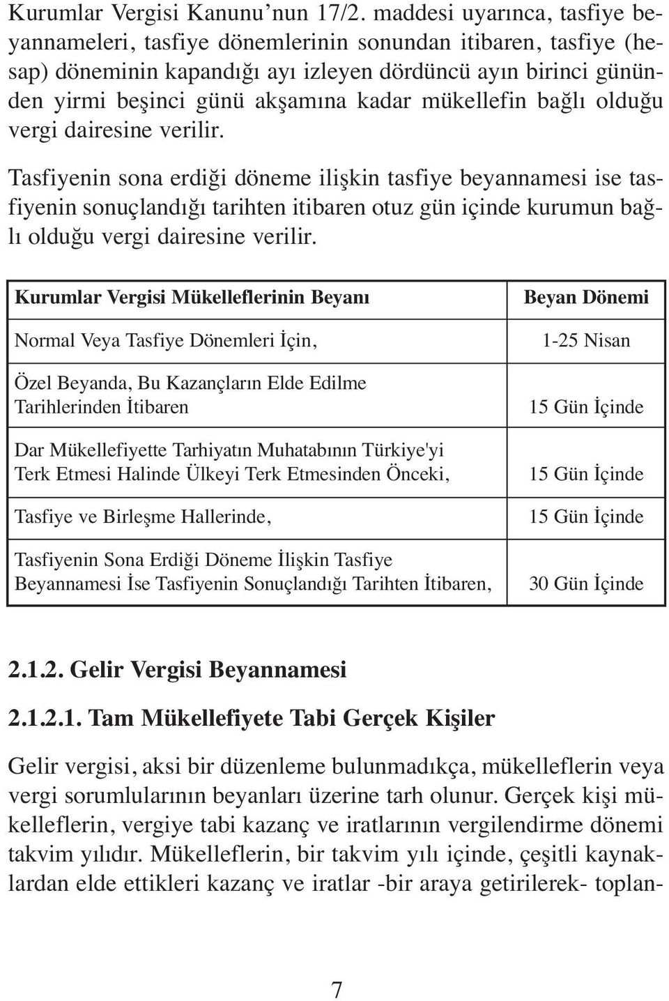 mükellefin bağlı olduğu vergi dairesine verilir.