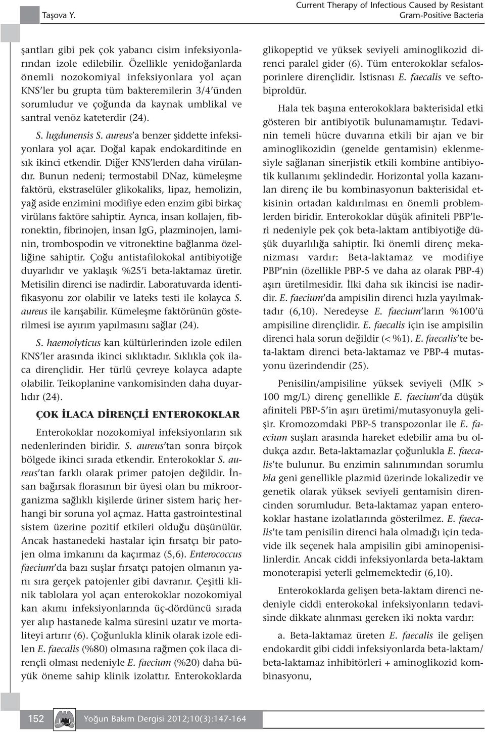 lugdunensis S. aureus a benzer şiddette infeksiyonlara yol açar. Doğal kapak endokarditinde en sık ikinci etkendir. Diğer KNS lerden daha virülandır.