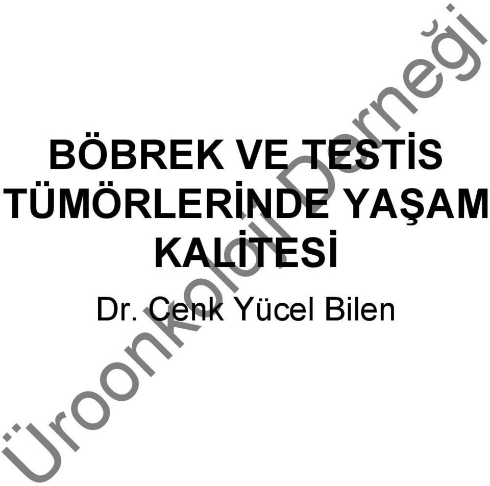 YAŞAM KALİTESİ