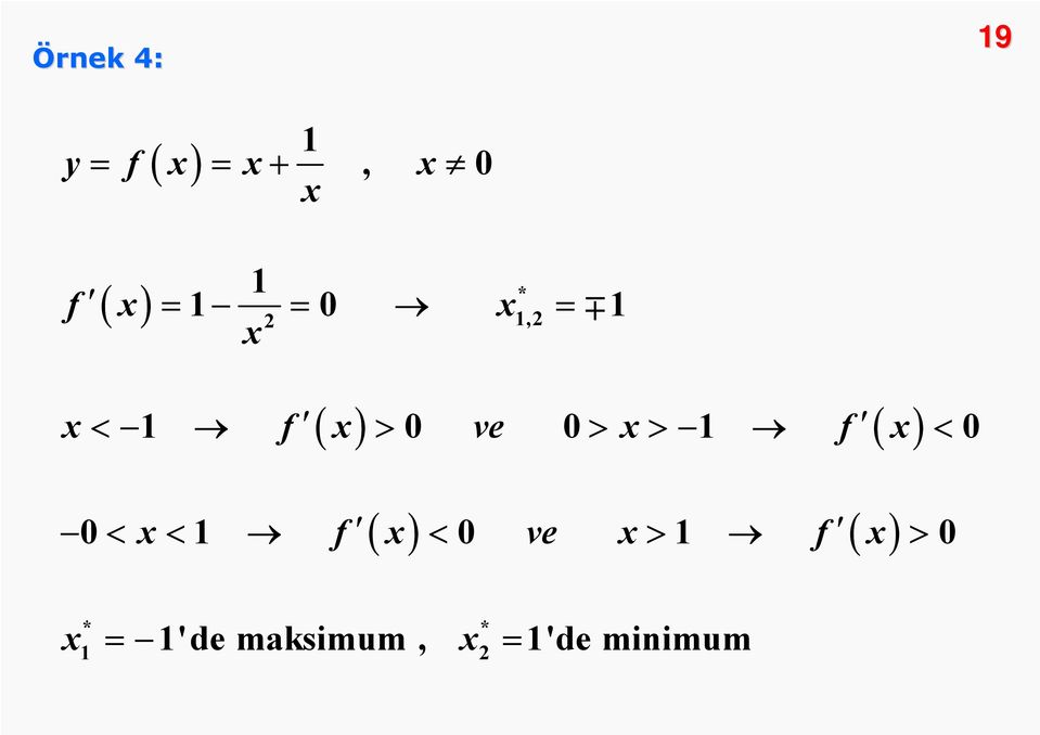 1 f < < < 1 f < ve > 1 f > =