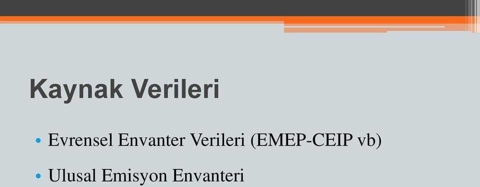 Verileri (EMEP-CEIP