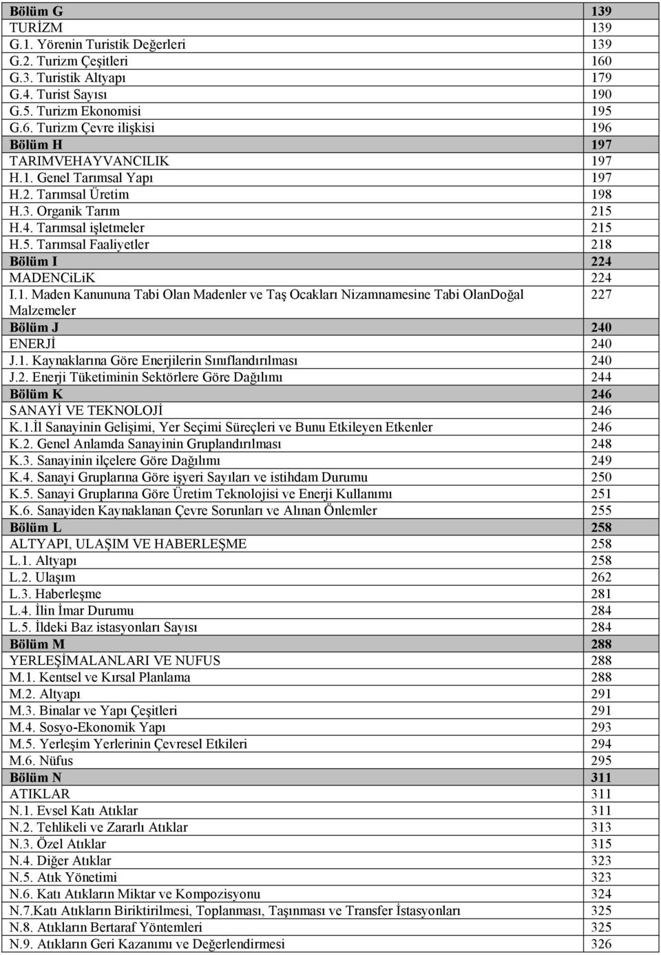 1. Kaynaklarına Göre Enerjilerin Sınıflandırılması 240 J.2. Enerji Tüketiminin Sektörlere Göre Dağılımı 244 Bölüm K 246 SANAYĐ VE TEKNOLOJĐ 246 K.1.Đl Sanayinin Gelişimi, Yer Seçimi Süreçleri ve Bunu Etkileyen Etkenler 246 K.