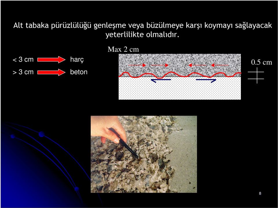 sağlayacak yeterlilikte olmalıdır.