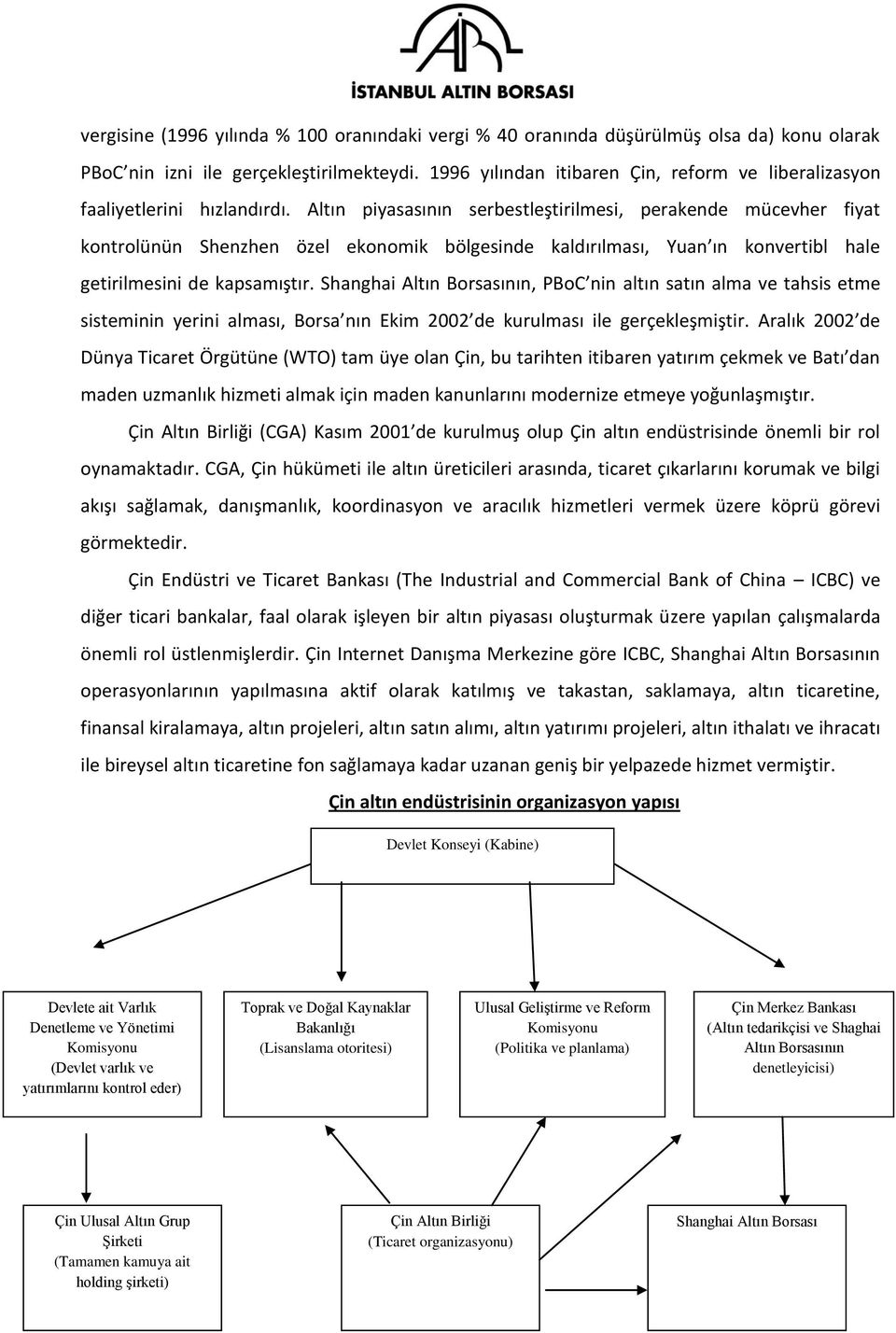 Altın piyasasının serbestleştirilmesi, perakende mücevher fiyat kontrolünün Shenzhen özel ekonomik bölgesinde kaldırılması, Yuan ın konvertibl hale getirilmesini de kapsamıştır.